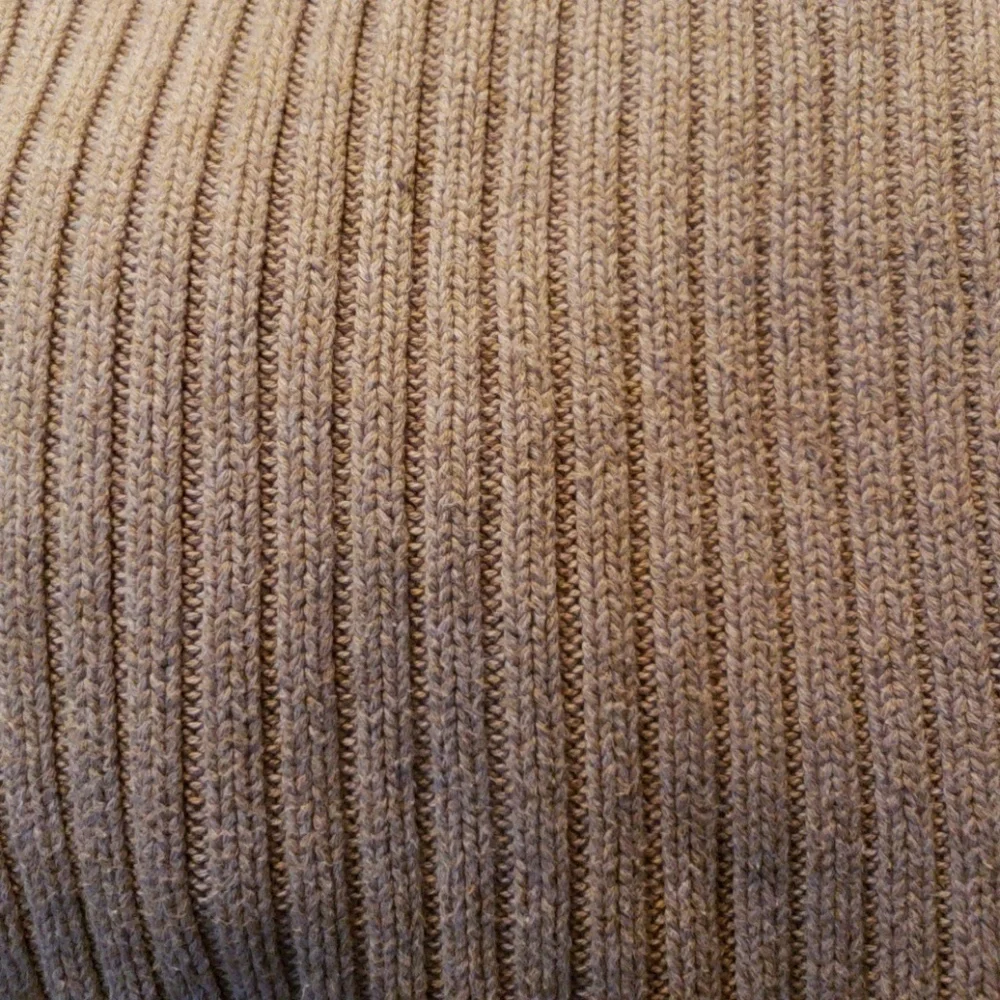 Abercrombie and Fitch 3/4 zip tan sweater